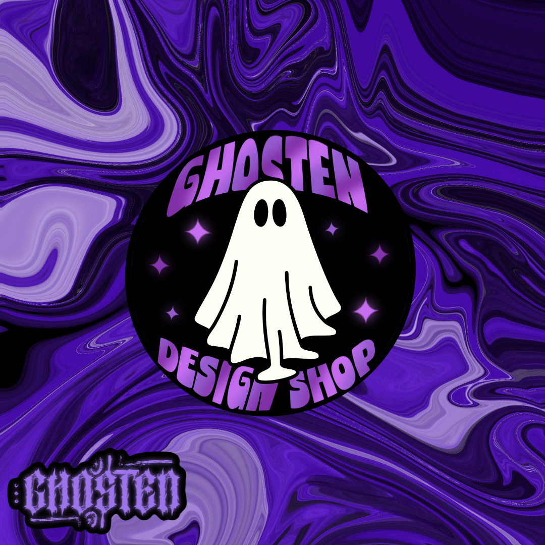 GHOSTEN Round Sticker