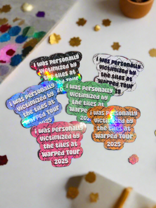 Warped Tour Stickers