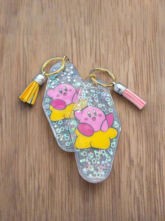 Kirby Hotel Keychain